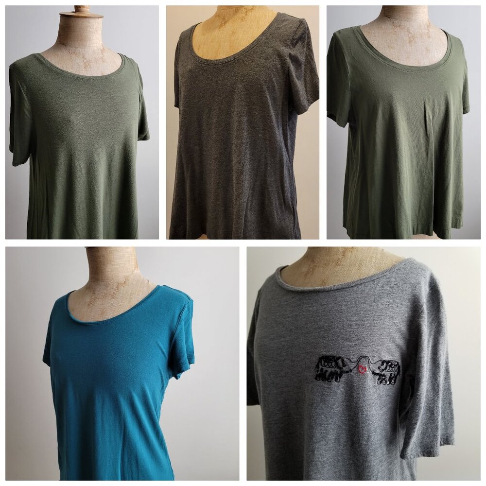 Bundle of 5 T's (LOFT, Gap and Old Navy)